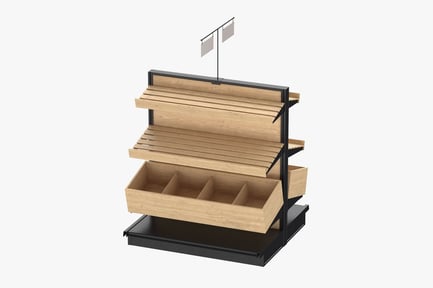 Vista previa: Bandeja para panadería - Unidad de exhibición para venta minorista