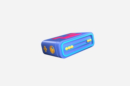 Preview: Game Console 3D Illustration