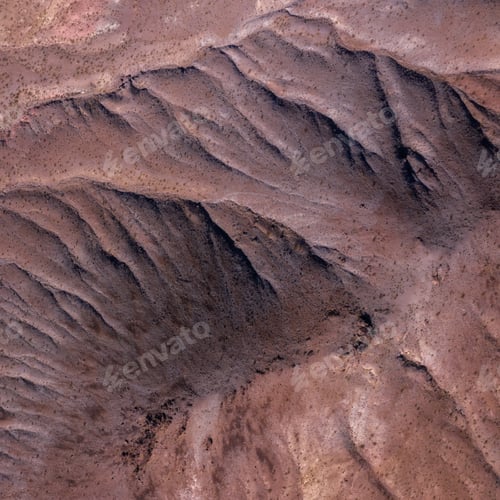 Preview: Aerial view on mountain pattern in Death valley