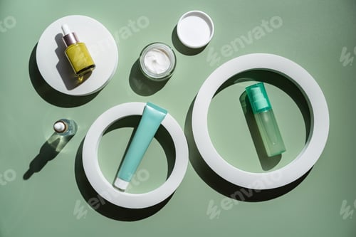 Preview: Bottles with serum or oil