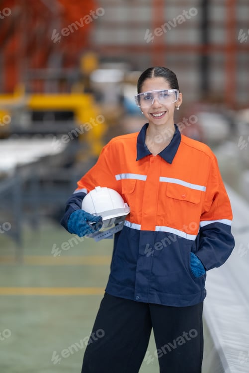 Preview: 2. Confident Technician at Metal Sheet Factory