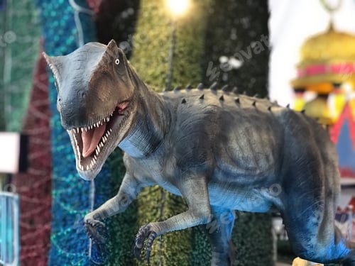 Preview: Dinosaur in a theme park