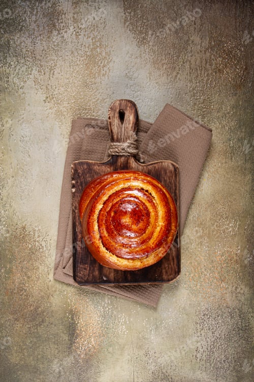 Preview: muffin with cottage cheese and coconut, brioche, pastries, breakfast, no people,