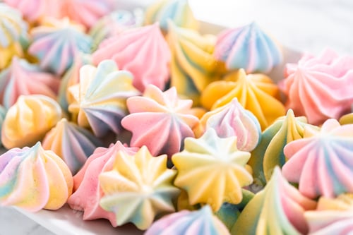 Preview: Unicorn meringue cookies