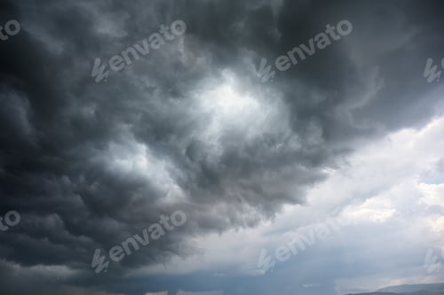 Preview: Dark rainy clouds.