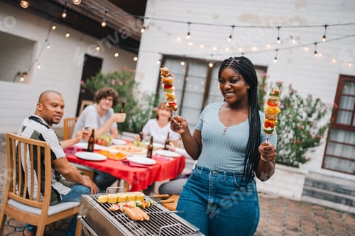 Preview: Celebrate Summer with Family, Joyful Outdoor Party Where Everyone Comes Together to Enjoy Food