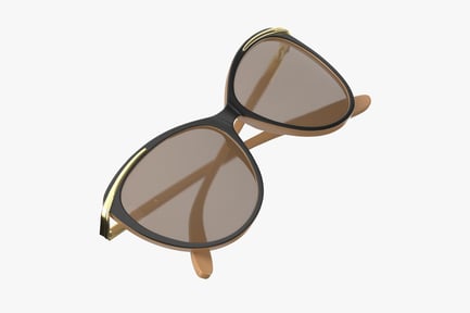 Preview: Chic Sunglasses with Accents - Type 03