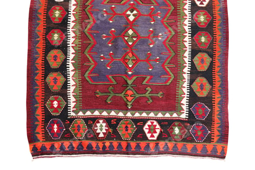 Preview: wool woven old antique Turkish rug