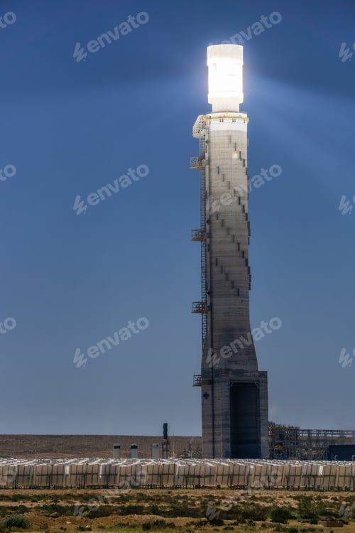 Preview: Solar Power Station in Negev desert in Israel