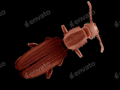 Preview: Sawtoothed grain beetle SEM