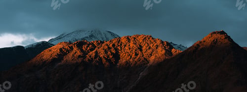 Preview: Majestic Himalayan mountain range covered in snow, showcasing breathtaking natural beauty