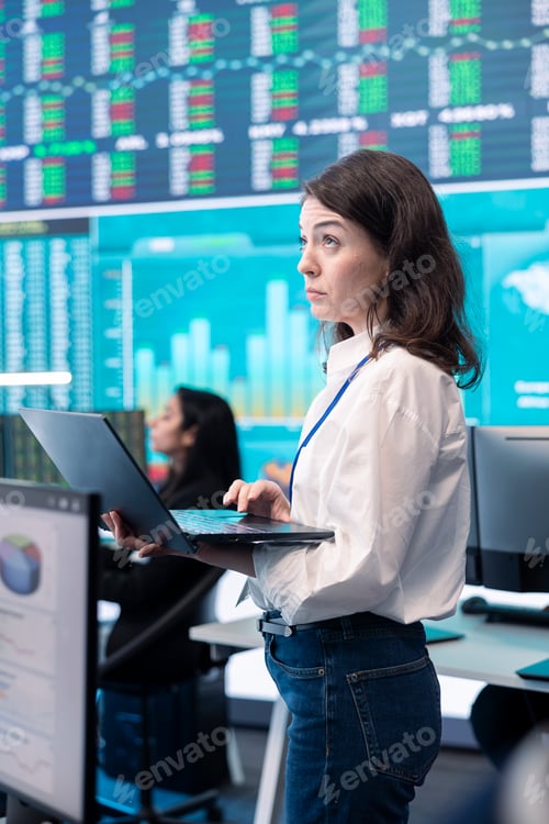Preview: Business operator gathering insight on key performance indicators