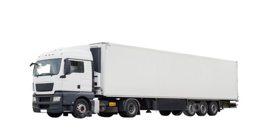 Preview: Truck on a white background isolate