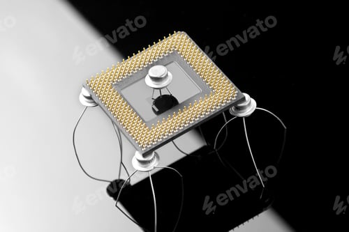 Preview: Concept Of The Modern Processor And Old Transistors