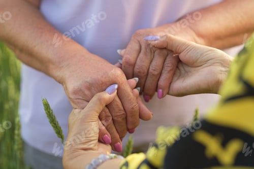 Preview: psychological benefits of maintaining social connections are evident in this tender image of two