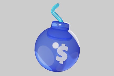 Preview: Financial Bomb with Dollar Sign