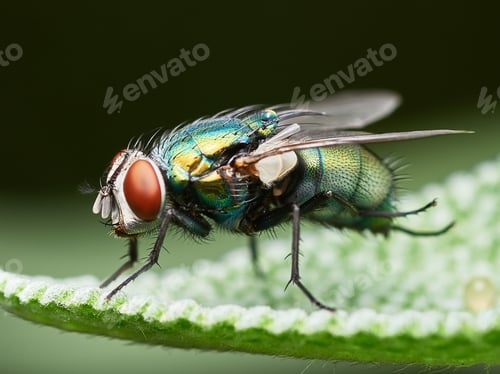 Preview: Closeup shot of a fly