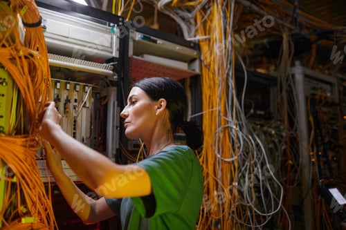 Preview: Female Server Technician