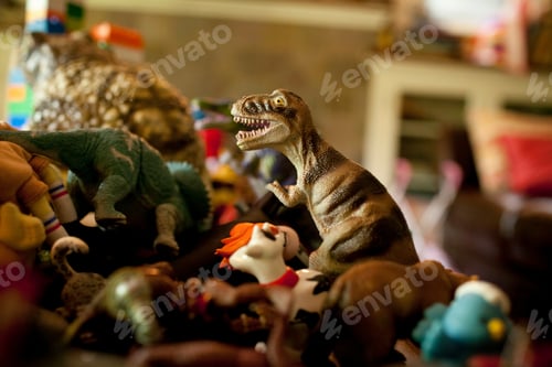 Preview: Childhood toys, close up