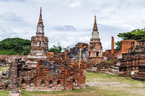 Vista previa: Ancient siam temple of Ayutthaya