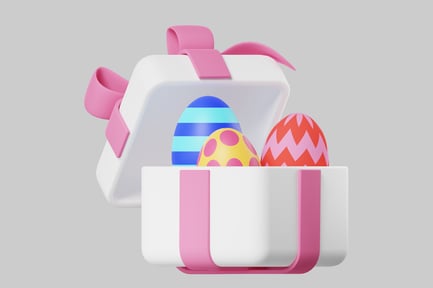 Preview: Festive Easter Egg Gift Box