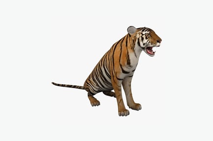 Preview: Tiger in roaring pose