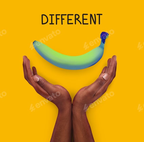 Preview: Conceptual Lifestyle Background. African-American Male Hands Against Backdrop With Multicolored