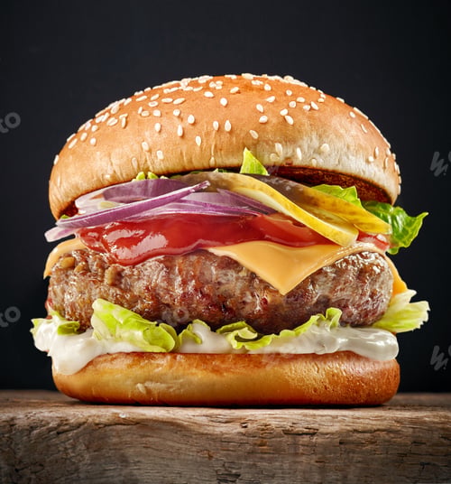 Preview: fresh tasty burger