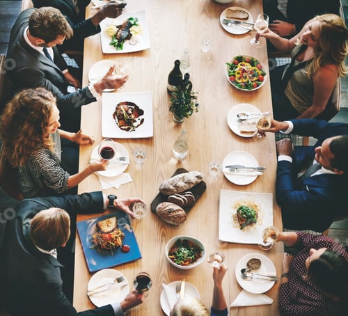 Preview: Business People Lunch Celebration Together Corporate Concept