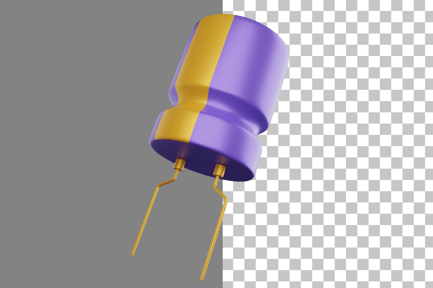 Preview: Capacitor 3D Icon
