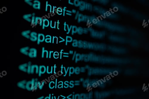 Preview: Programming code abstract technology background of software developer.