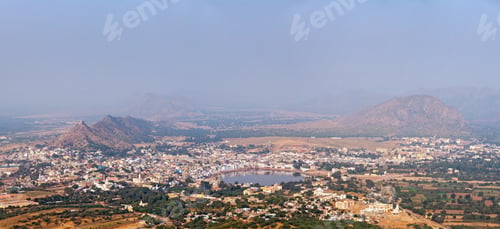 Preview: Holy city Pushkar. Rajasthan, India