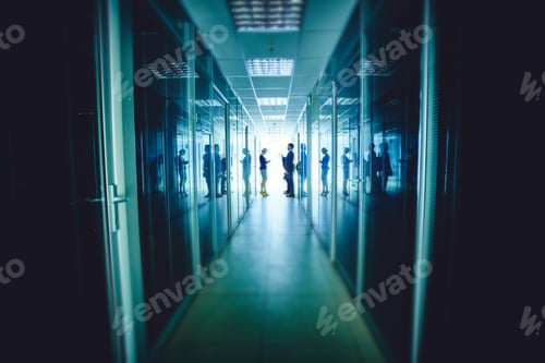 Preview: Meeting in office center