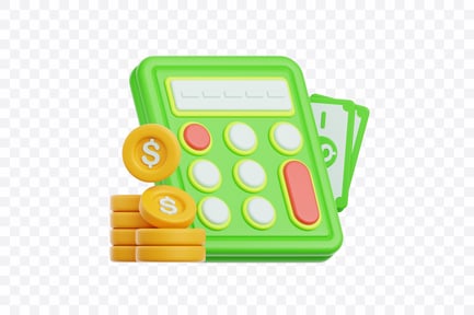 Preview: Accounting Calculator Pad