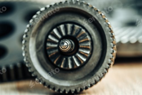 Preview: Gears from an old industrial machine