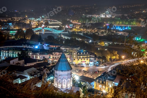 Preview: beautiful view of Tbilisi