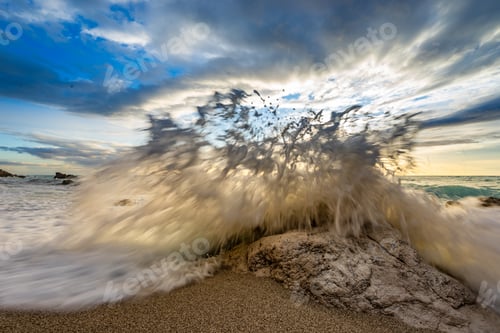 Preview: Sunset at the beach in Lefkas