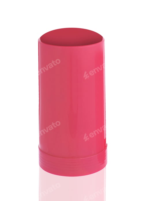 Preview: Purple empty plastic cup isolated on white