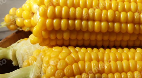 Preview: Cooked corn, healthy vegan snack