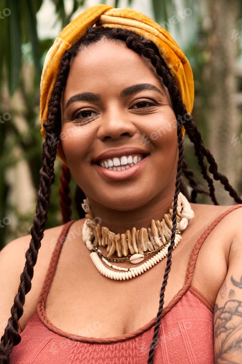 Preview: Bright smiles in a lush greenhouse filled with vibrant green plants and beauty