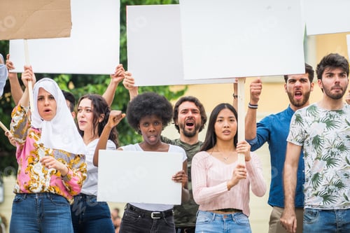 Preview: Activists demonstrating against social issues