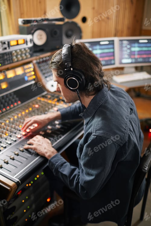 Preview: Producer Working in Recording Studio