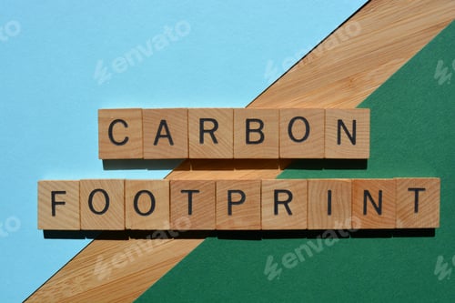 Preview: Carbon Footprint, phrase as banner headline