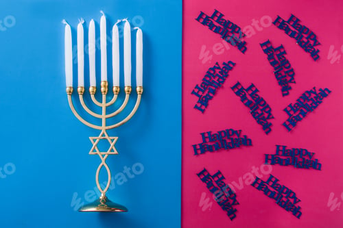 Preview: Jewish Hanukkah menorah