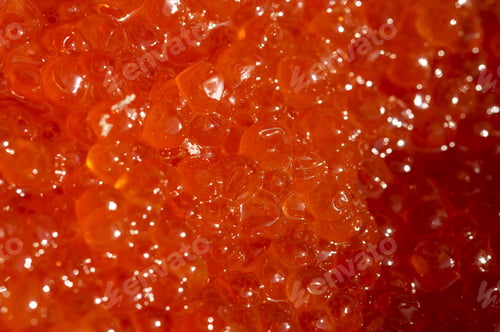 Preview: Caviar Red Bright As A Background Texture