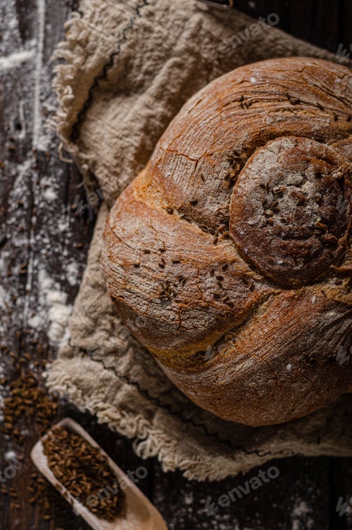 Preview: Homemade rustic bread