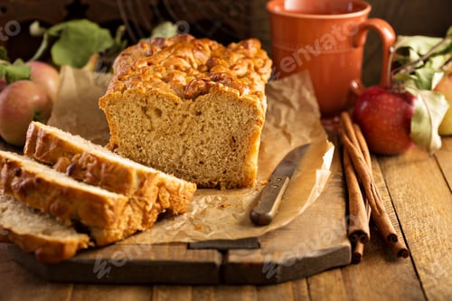 Preview: Apple bread rustic style