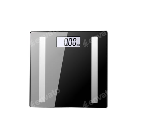 Preview: Digital Bathroom Scale, Isolated