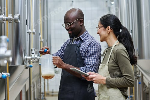 Preview: Couple of engineers tasting fresh beer