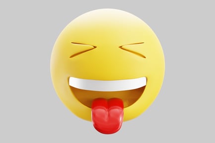 Preview: Emoji expression with tongue out
